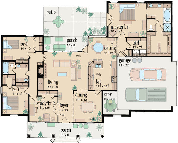 Main Floor Plan: 18-317