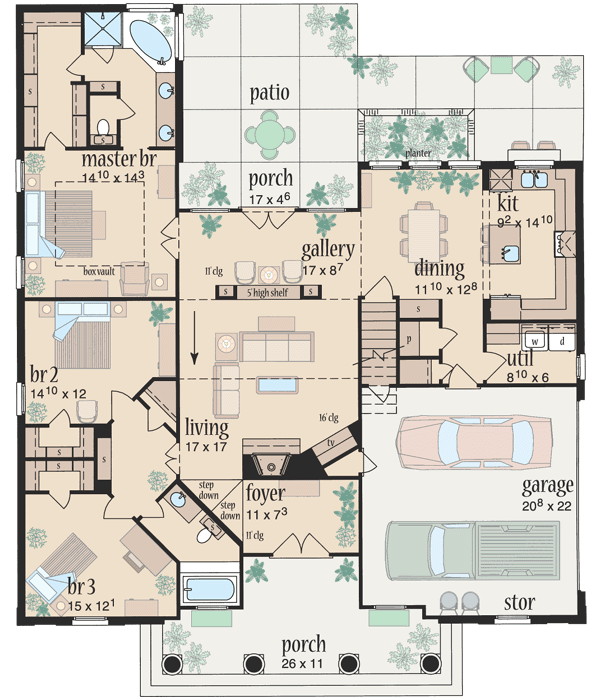 Main Floor Plan: 18-319