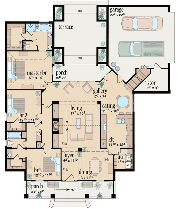 Main Floor Plan: 18-322