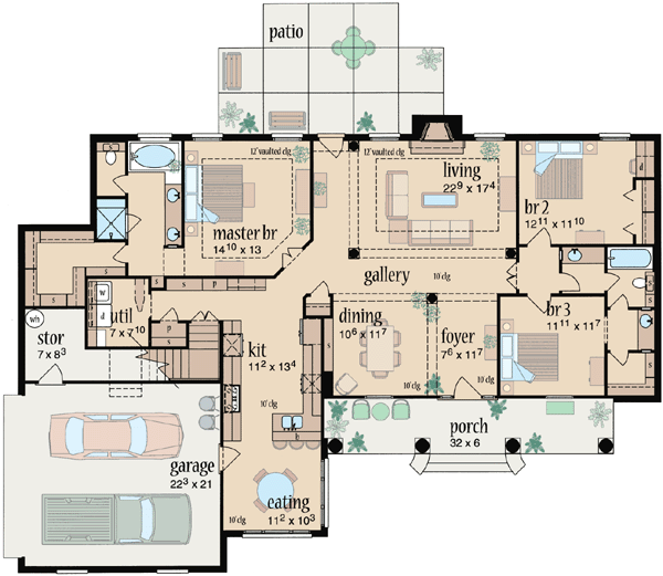 Main Floor Plan: 18-323