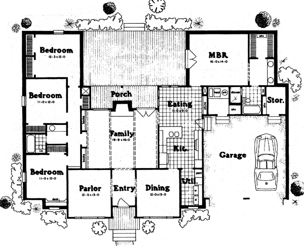 Main Floor Plan: 18-329