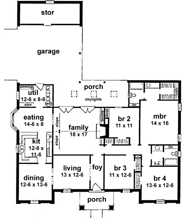 Main Floor Plan: 18-330