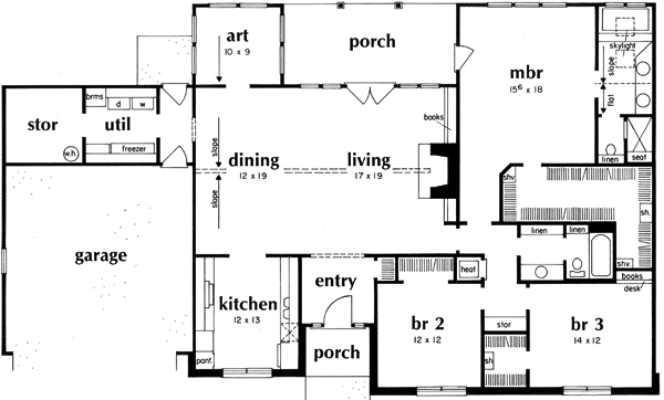 Main Floor Plan: 18-334