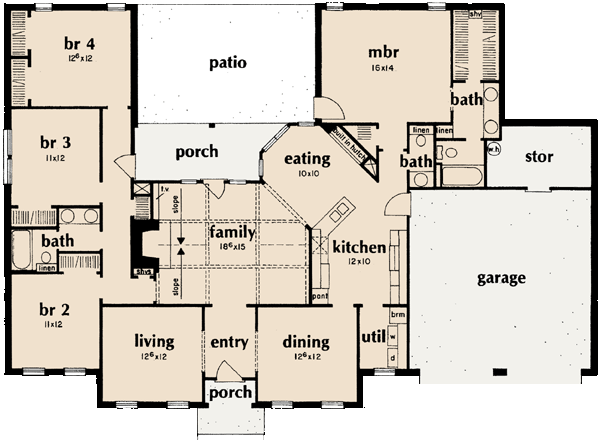 Main Floor Plan: 18-336