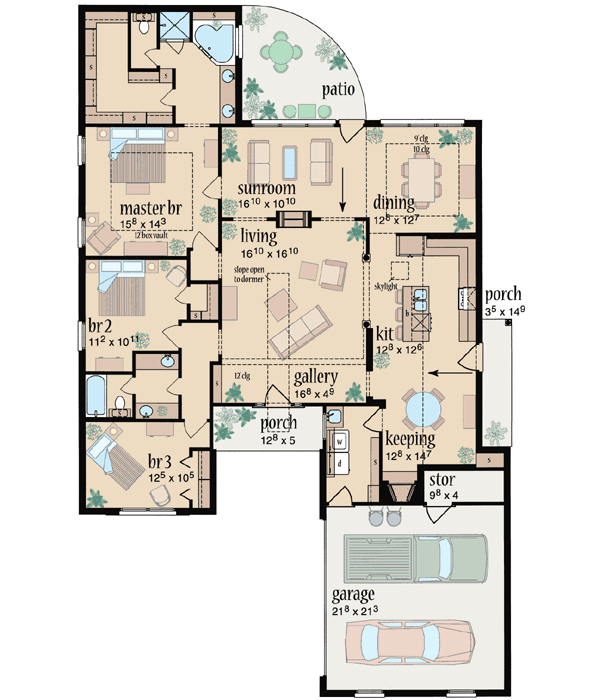 Main Floor Plan: 18-344