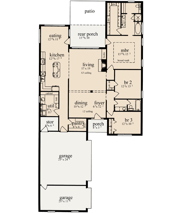 Main Floor Plan: 18-350