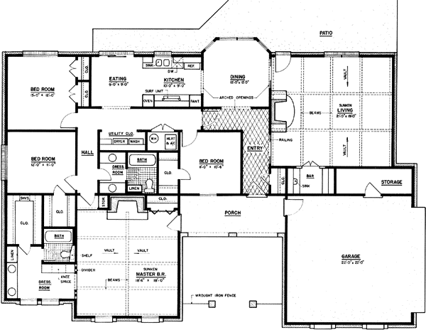 Main Floor Plan: 18-351