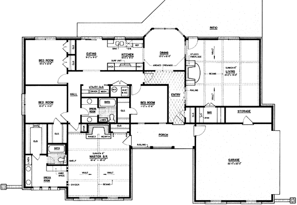 Main Floor Plan: 18-352