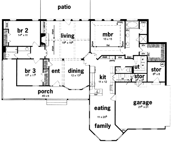 Main Floor Plan: 18-358