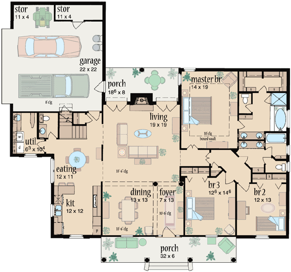 Main Floor Plan: 18-359