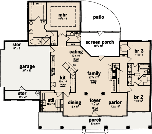 Main Floor Plan: 18-360