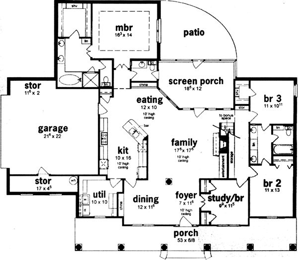 Main Floor Plan: 18-363