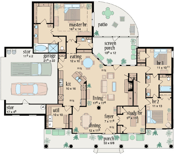 Main Floor Plan: 18-366