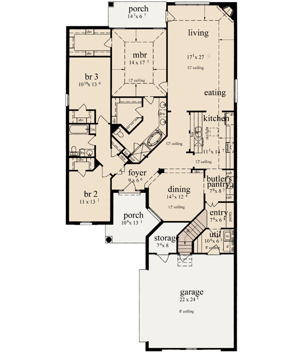 Main Floor Plan: 18-368