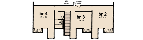 Upper/Second Floor Plan: 18-372