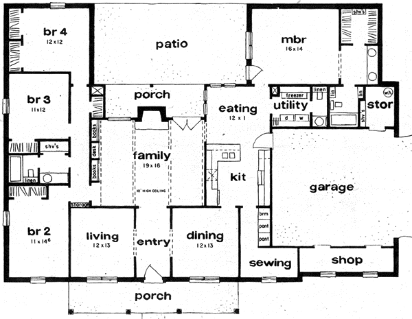 Main Floor Plan: 18-380