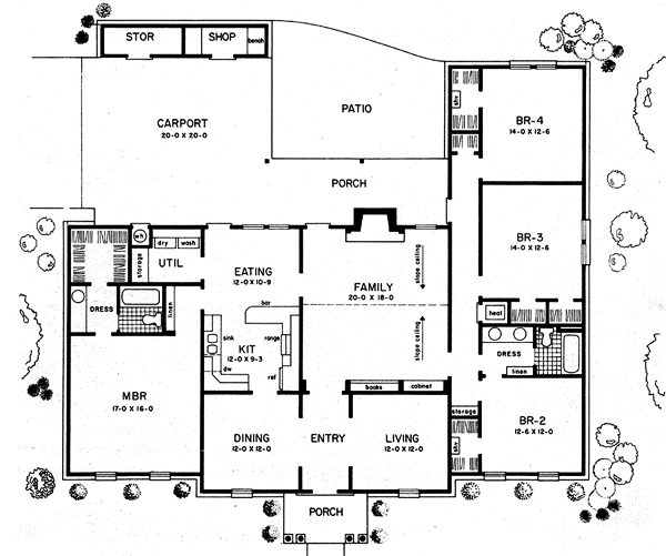 Main Floor Plan: 18-381