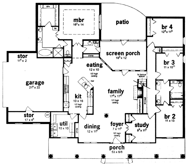 Main Floor Plan: 18-402