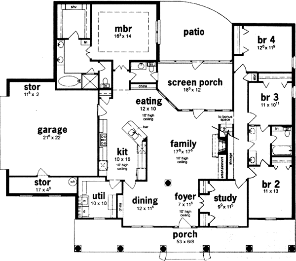 Main Floor Plan: 18-404