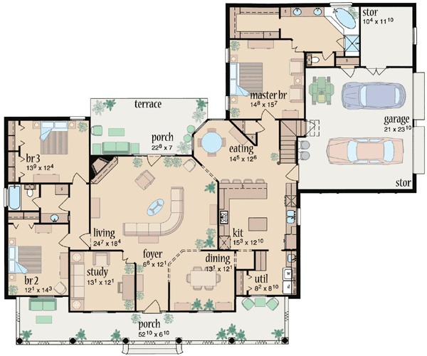 Main Floor Plan: 18-408