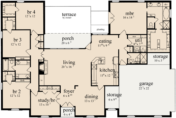 Main Floor Plan: 18-409