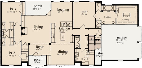 Main Floor Plan: 18-410