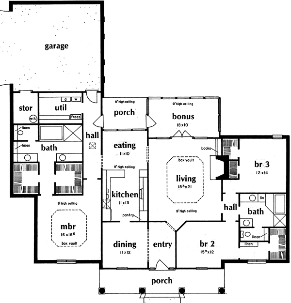 Main Floor Plan: 18-418