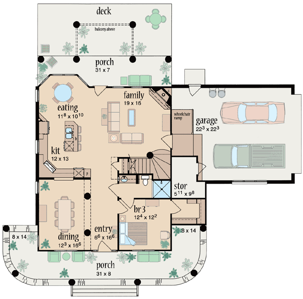 Main Floor Plan: 18-435