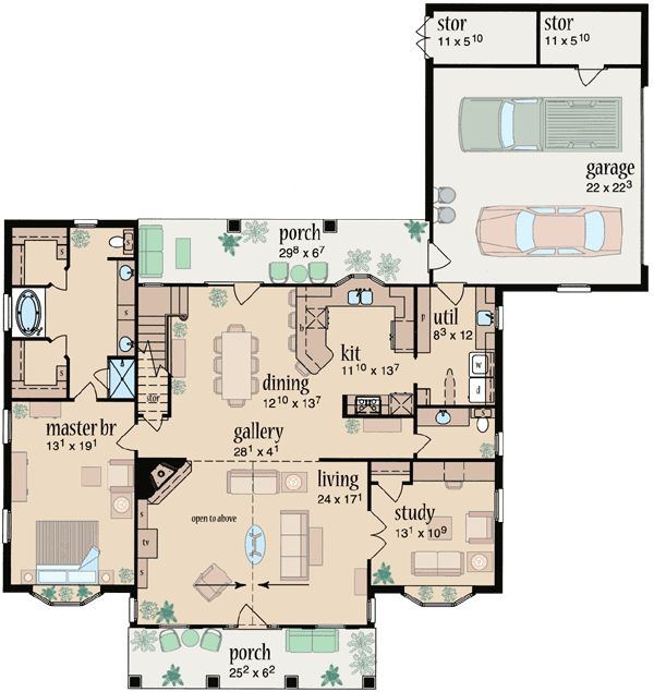 Main Floor Plan: 18-436