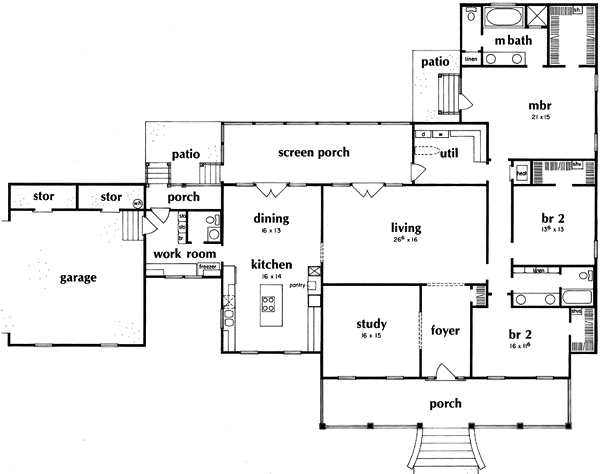 Main Floor Plan: 18-440