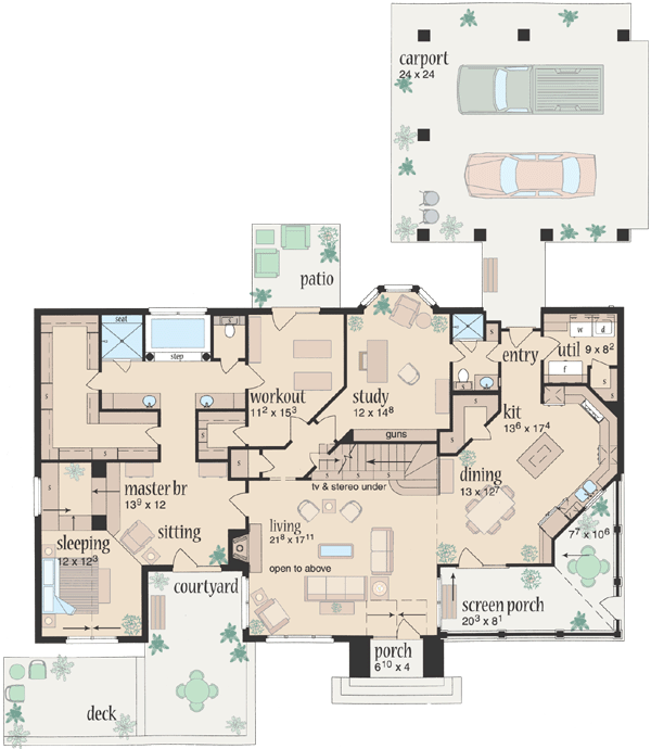 Main Floor Plan: 18-454