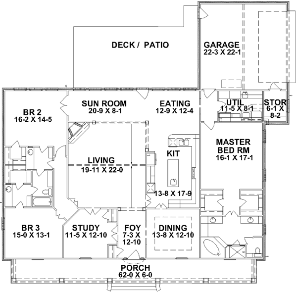 Main Floor Plan: 18-458
