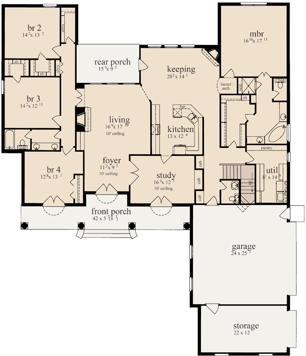 Main Floor Plan: 18-460