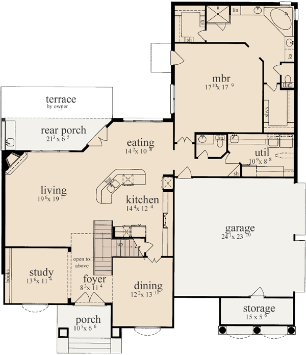 Main Floor Plan: 18-461