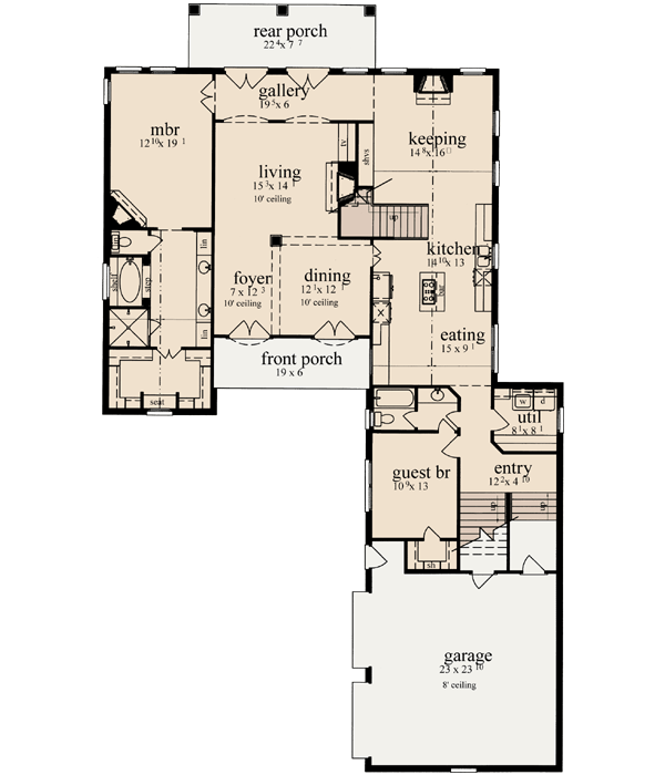 Main Floor Plan: 18-462