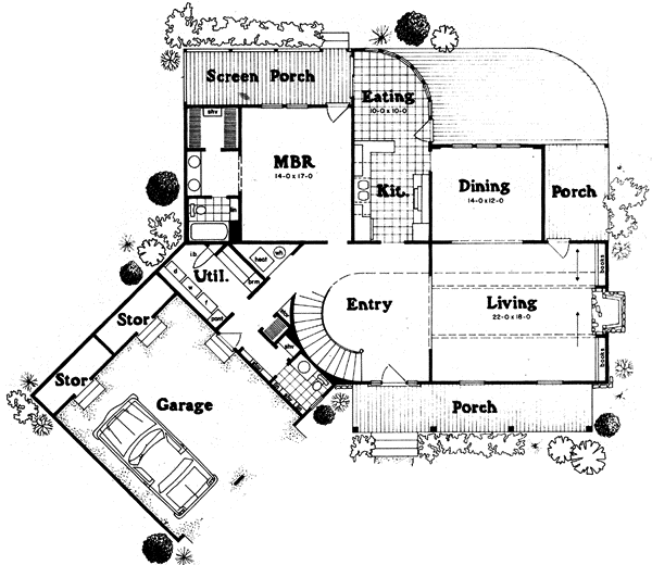 Main Floor Plan: 18-463