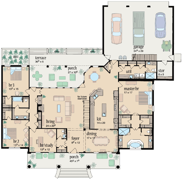 Main Floor Plan: 18-468