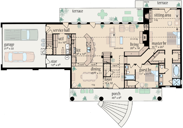 Main Floor Plan: 18-470