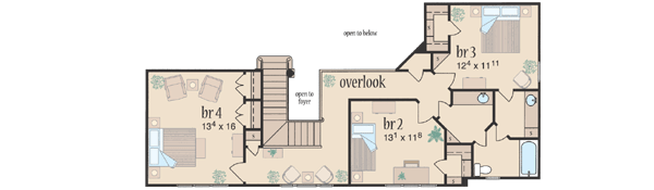 Upper/Second Floor Plan: 18-470