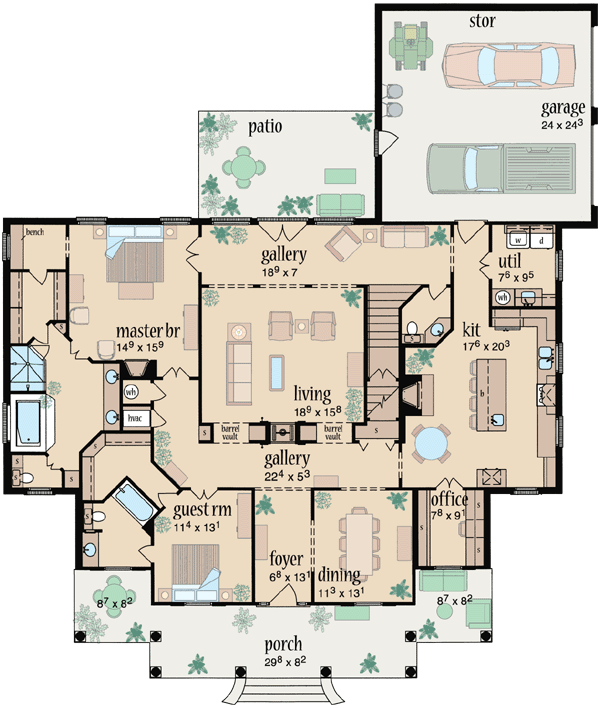 Main Floor Plan: 18-474