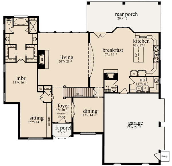 Main Floor Plan: 18-475
