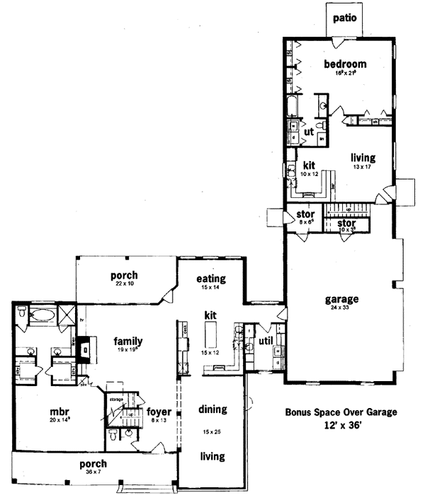 Country House Plan 3 Bedrooms 3 Bath 3175 Sq Ft Plan 18 477
