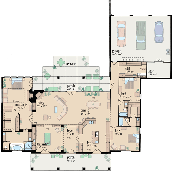 Main Floor Plan: 18-482