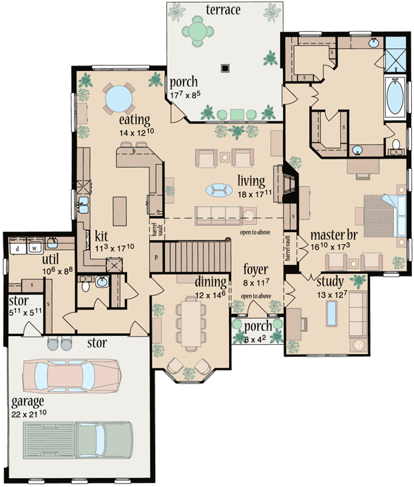 Main Floor Plan: 18-488