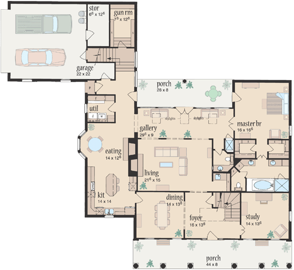 Main Floor Plan: 18-489