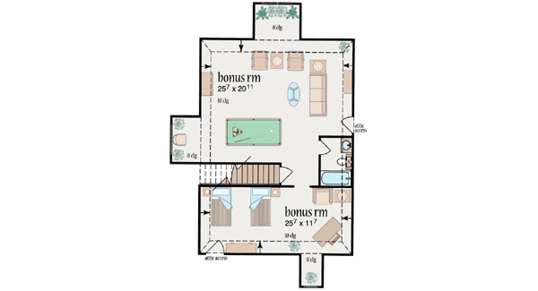 Bonus Floor Plan: 18-492