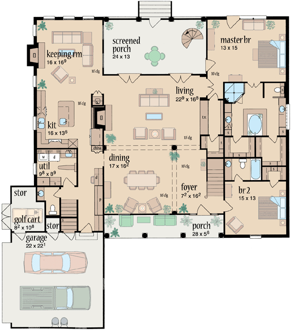 Main Floor Plan: 18-493