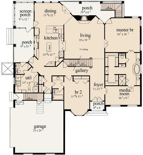 Main Floor Plan: 18-494