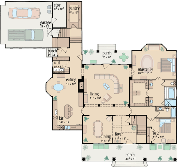 Main Floor Plan: 18-499