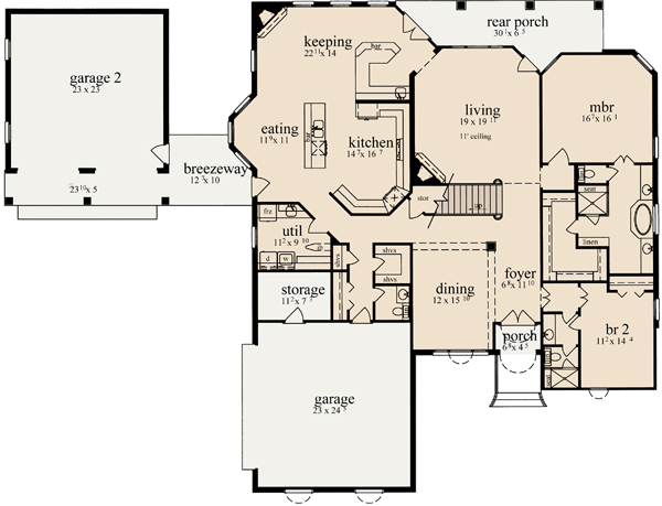 Main Floor Plan: 18-502